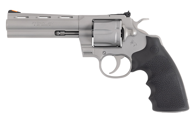 dCOLT PYTHON MATTE STAINLESS REVOLVER 357 MAG 5″ 6 RD