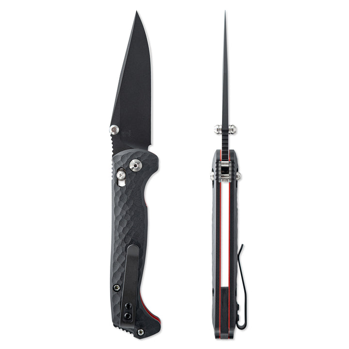 Toor Knives Dropwing Shadow Black Crossbar Lock Folding Knife 3.5″ CPM Toor Knives Dropwing Shadow Black Crossbar Lock Folding Knife 3.5″ CPM