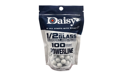 Daisy Slingshot Ammo Glass 1/2in. 75ct.