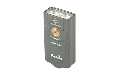 FENIX E03R 500 LUMEN KEYCHAIN GRAY
