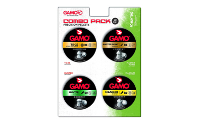 GAMO COMBO PACK ASSRTD .22 PEL GAMO COMBO PACK ASSRTD .22 PEL