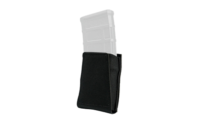 SINGLE RIFLE 5.56 NATO MAGAZINE POUCH WITH BUNGEE RETENTION SINGLE RIFLE 5.56 NATO MAGAZINE POUCH W/BUNGEE RETENTION BLK