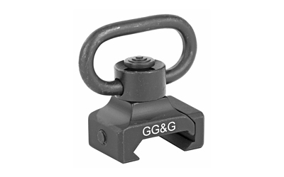 GG&G, Inc., Quick Detach Sling Thing For Dovetail, Heavy Duty Enhanced Quick Detach Sling Swivel, Fits AR-15, Picatinny, Black Finish