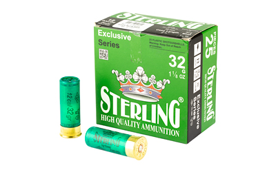 STERLING EXCLSV 12GA 2.75″ #4 25/250 STERLING EXCLSV 12GA 2.75″ #4 25/250