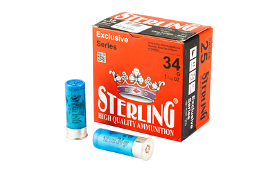 STERLING EXCLSV 12GA 2.75″ #4 25/250 STERLING EXCLSV 12GA 2.75″ #4 25/250