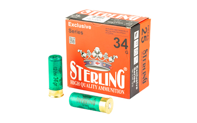 STERLING EXCLSV 12GA 2.75″ #5 25/250 STERLING EXCLSV 12GA 2.75″ #5 25/250