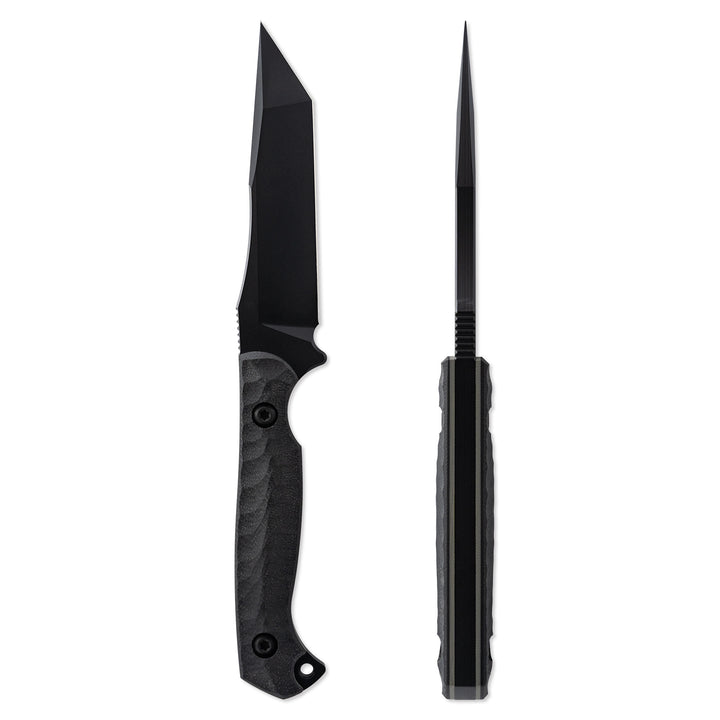 Toor Knives Krypteia T SOCOM Black Fixed Blade Knife 4″ Toor Knives Krypteia T SOCOM Black Fixed Blade Knife 4″