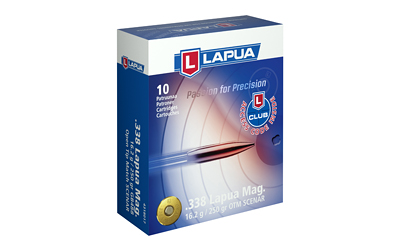 LAPUA 338 LAPUA 250GR OTM 10/200 LAPUA 338 LAPUA 250GR OTM 10/200