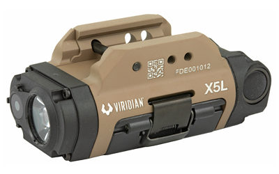 Viridian X5L-FDE Gen 3 Universal Mount Green Laser w/ Tactical Light MP FDE Viridian X5L-FDE Gen 3 Universal Mount Green Laser w/ Tactical Light MP FDE