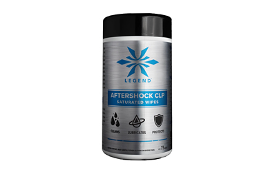 LEGEND AFTERSHOCK CLP SAT WIPES 75CT LEGEND AFTERSHOCK CLP SAT WIPES 75CT