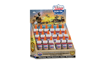 LUCAS HUNTING GUN OIL 2OZ 18PK LUCAS HUNTING GUN OIL 2OZ 18PK