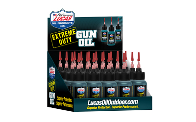 LUCAS EXT DUTY GUN OIL 1OZ 20PK LUCAS EXT DUTY GUN OIL 1OZ 20PK