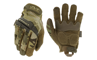 Mechanix Wear MPT78009 M-Pact Multi-Cam Synthetic Leather Medium TPR Closure Mechanix Wear MPT78009 M-Pact Multi-Cam Synthetic Leather Medium TPR Closure