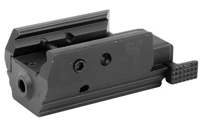 TACTICAL PISTOL RED LASER FOR ACCESSORY RAIL/ALUMINUM
