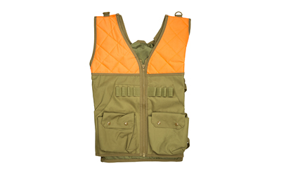 Vism Hunting Vest Blaze Orange and Tan