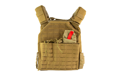 NCSTAR LSR PLATE CARRIER MED-2XL TAN NCSTAR LSR PLATE CARRIER MED-2XL TAN