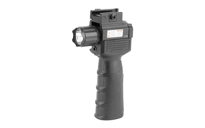 VISM by NcSTAR GEN2 QR VERT GRIP/BUILT IN LED FLASHLIGHT & RED LASER W/STRB