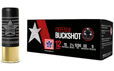 12ga 2 3/4″ 00 Buckshot 9-pellet 10RD BOX