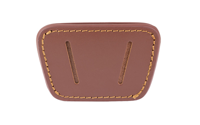 BELT SLIDE HOLSTER FITS MEDIUM TO LARGE FRAME AUTO HANDGUNS-BROWN