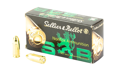 S&B NON TOX 9MM 124GR TFMJ 50/1000 S&B NON TOX 9MM 124GR TFMJ 50/1000