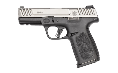 S&W SD9 2.0 9MM 4″ 16RD BLK/SLV BLEM