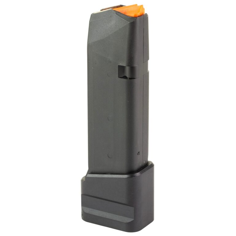 MAG SHIELD FITS GLOCK 19 +5/4 EXT BK
