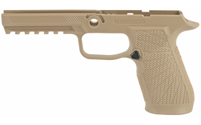 WCP320 GRIP MODULE FOR SIG SAUER® P320 FULL SIZE WCP320 FULL SIZE GRIP MODULE NO MANUAL SAFETY TAN WCP320 GRIP MODULE FOR SIG SAUER® P320 FULL SIZE WCP320 FULL SIZE GRIP MODULE NO MANUAL SAFETY TAN