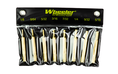 Wheeler 8 Piece Brass Punch Set