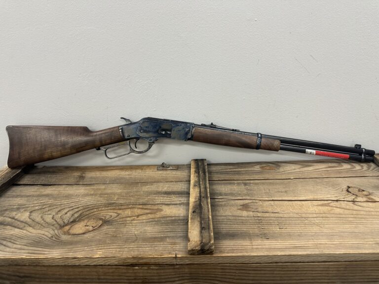 Winchester 1873 .357 Lever Action, Blued Finish, Wood Stock, 8+1 Tube, 20” BBL Made in Miroku Japan Winchester 1873 .357 Lever Action, Blued Finish, Wood Stock, 8+1 Tube, 20” BBL Made in Miroku Japan