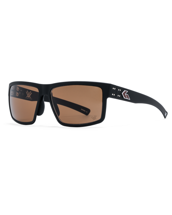 Gatorz Rig, Vortex, Black, Bronze Logo, High Contrast MilSpec Ballistic  Optimized Polarized (OPz) Brown, Anti-Reflective Coating