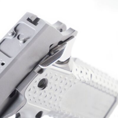 Atlas Gunworks Thumb Safety- Standard Ambi Thumb Safety, Right handed, Stainless Steel