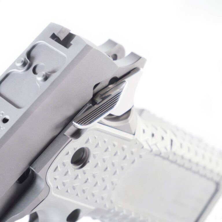 Atlas Gunworks Thumb Safety- Standard Ambi Thumb Safety, Right handed, Stainless Steel Atlas Gunworks Thumb Safety- Standard Ambi Thumb Safety, Right handed, Stainless Steel