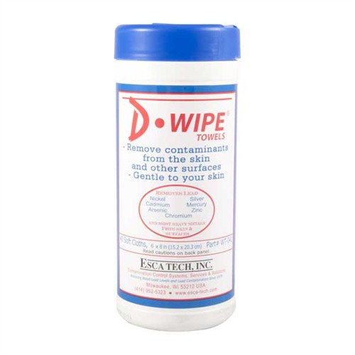 D-Lead 6″x7.5″ Towels, Disposable Wipes, Pop Up Canister, 40 Towels per Canister, 12 Canisters per Case, Generously Saturated with a Gentle pH Balanced Cleaner w/Aloe Skin Moisturizers, For Hands, Arms, Face and Body WT-040
