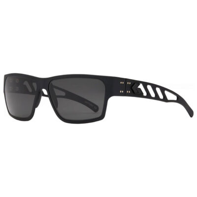 Gatorz Delta M4, Black, Black Logo, Smoke Polarized