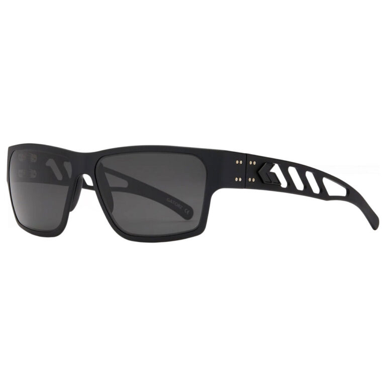 Gatorz Delta M4, Black, Black Logo, Smoke Polarized