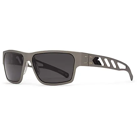 Gatorz Delta M4, Gunmetal, Black Logo, Smoke Polarized