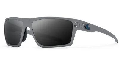 Gatorz Sentix, Navy Seal Foundation, Gunmetal, NSF Blue Logo, Smoke Polarized