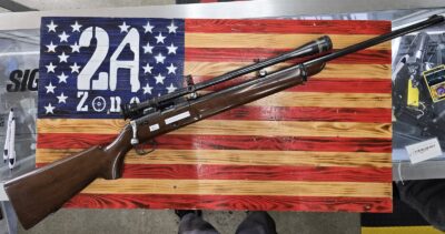 Winchester 52 22lr Bolt Action Rifle, Black 28″