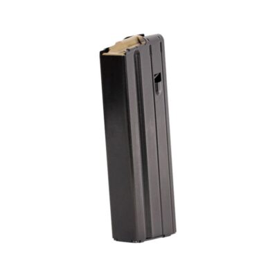 Geissele ICM 05-3232 20rd Stainless Steel Blk Magazine, 6mm ARC/22 ARC/6.5 Grendel