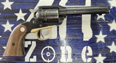 Ruger Bearcat 22lr Single Action Revolver, Black 4″