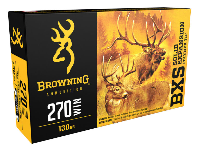 Browning Ammo B192402701 BXS 270 Win 130 gr Terminal Tip 20 Bx/ 10 Cs Browning Ammo B192402701 BXS 270 Win 130 gr Terminal Tip 20 Bx/ 10 Cs