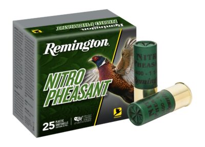 Remington Ammunition 28632 Nitro Pheasant  12Gauge 2.75″ 1 3/8oz 4Shot 25 Per Box/10 Case