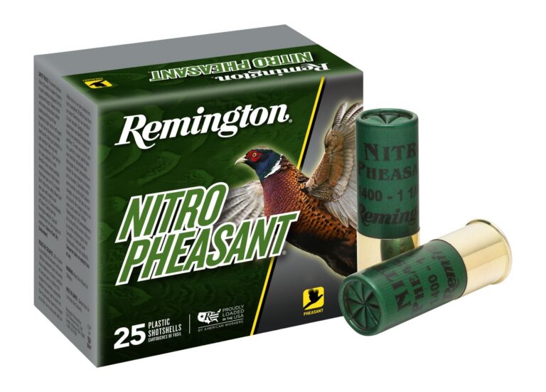Remington Ammunition 28636 Nitro Pheasant  12Gauge 2.75″ 1 3/8oz 6Shot 25 Per Box/10 Case