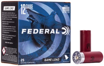 Federal H1216 Game-Shok Upland 12Gauge 2.75″ 1oz 6Shot 25 Per Box/10 Case