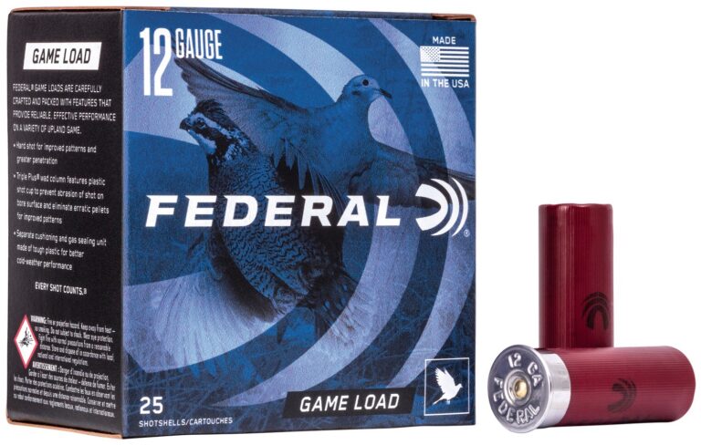 Federal H1216 Game-Shok Upland 12Gauge 2.75″ 1oz 6Shot 25 Per Box/10 Case Federal H1216 Game-Shok Upland 12Gauge 2.75″ 1oz 6Shot 25 Per Box/10 Case