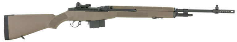 Springfield Armory MA9120CA M1A Standard Issue *CA Compliant 308 Win/7.62x51mm 10+1 22″ Black Parkerized Steel Barrel, Black Parkerized Steel Receiver, Flat Dark Earth Synthetic Fixed Stock, Right Hand