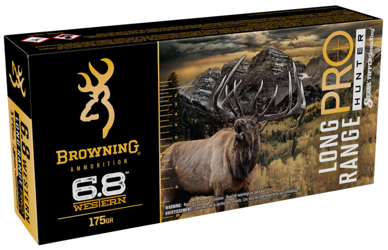 Browning Ammo B192500682 Long Range Pro Hunter 6.8Western 175gr Sierra Tipped GameKing 20 Per Box/10 Case Browning Ammo B192500682 Long Range Pro Hunter 6.8Western 175gr Sierra Tipped GameKing 20 Per Box/10 Case