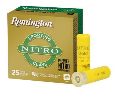 PREMIER NITRO SPORTING CLAYS 20 GAUGE 2-3/4” #7.5 SHOTGUN AMMO PREMIER NITRO SC 20 GAUGE 2-3/4” 7/8OZ #7.5 SHOT 25/BOX