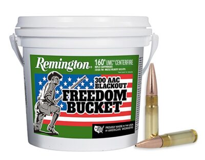 REMINGTON FREEDOM BUCKET UMC 300 AAC BLACKOUT 220GR OTFB AMMO 160RD