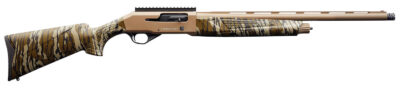 Charles Daly 930313 601  12 Gauge 4+1 3″ 24″ Vent Rib Barrel, Flat Dark Earth Aluminum Receiver, Mossy Oak Bottomland Synthetic Stock, Fiber Optic Front/Picatinny Rail Rear, Includes 3 Choke Tubes